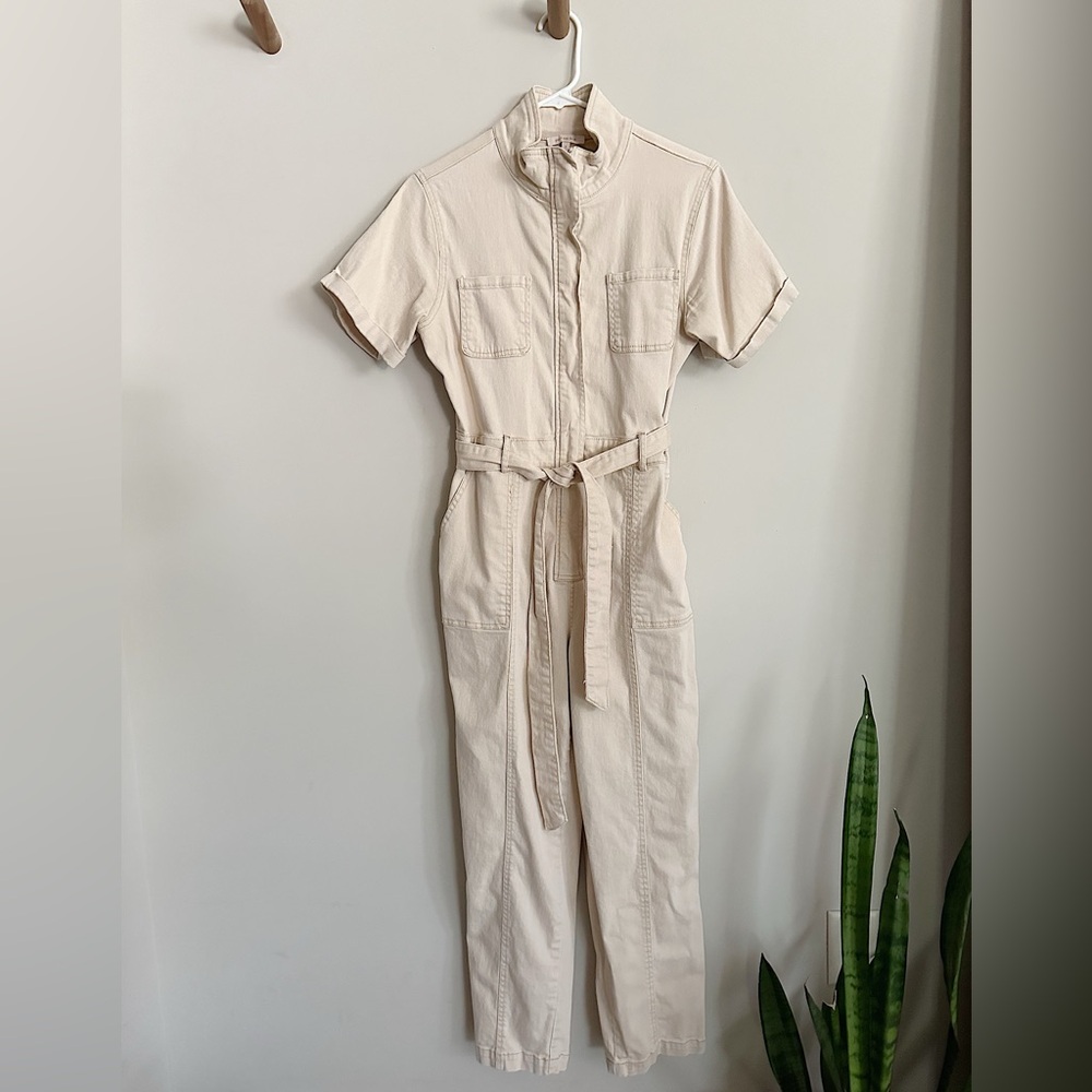 Light Khaki Jumpsuit
